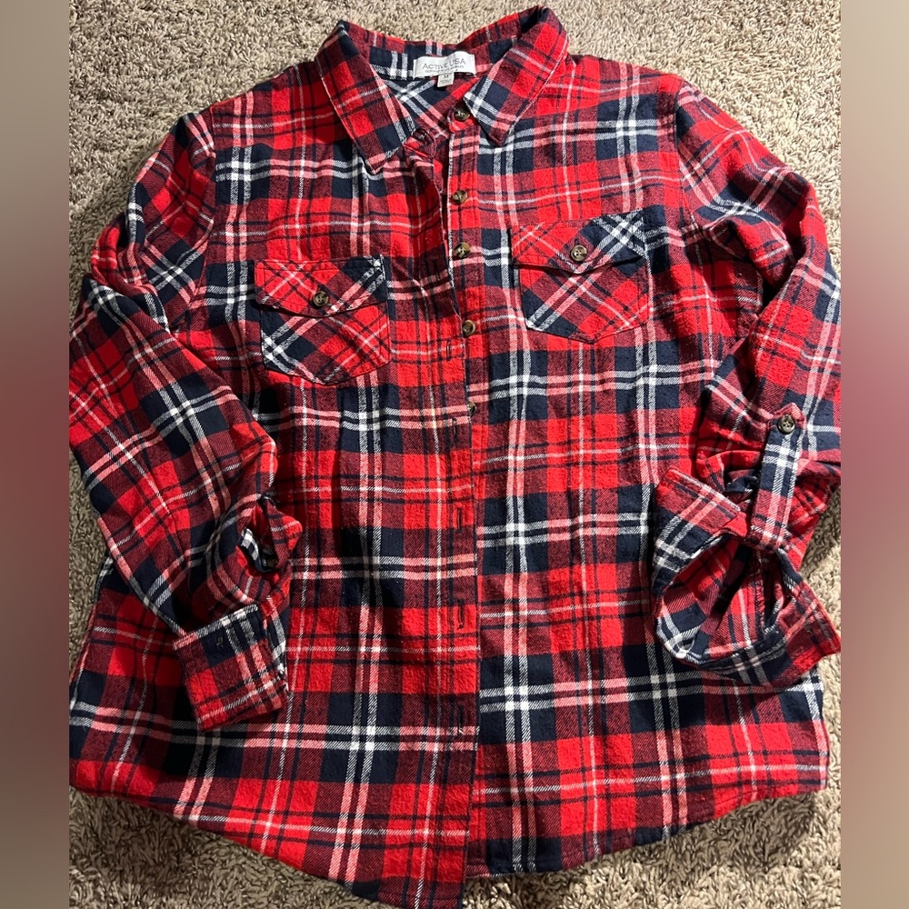 Active USA Flannel